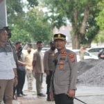 Kapolres Minahasa Pimpin Langsung Pengamanan Aksi Demo Mahasiswa Unima