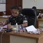 Wakili Pangdam XIII/Merdeka, Brigjen TNI Luthfie Beta Ikut Vicon Bersama KASAD