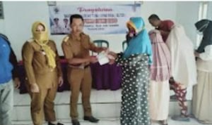 Pemerintah Kampung Bumi Rejo Realisasikan BLT DD Kepada 77 KPM