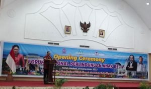 Lembaga Perlindungan Anak Kabupaten Way Kanan Hadiri Pembukaan Fornas