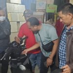 Usai Dikeroyok Warga, Dua pelaku Curanmor Diamankan Polisi