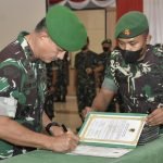 Sertijab, 5 Pejabat Utama Beserta Kenaikan Pangkat Pamen Kodam XIII/Merdeka