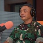 Kasdam II/Swj Jadi Narasumber Dialog Interaktif di RRI Pro 2 FM Palembang