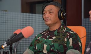 Kasdam II/Swj Jadi Narasumber Dialog Interaktif di RRI Pro 2 FM Palembang
