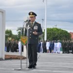 Pangdam II/Swj Pimpin Upacara Ziarah Nasional HUT ke-77 TNI