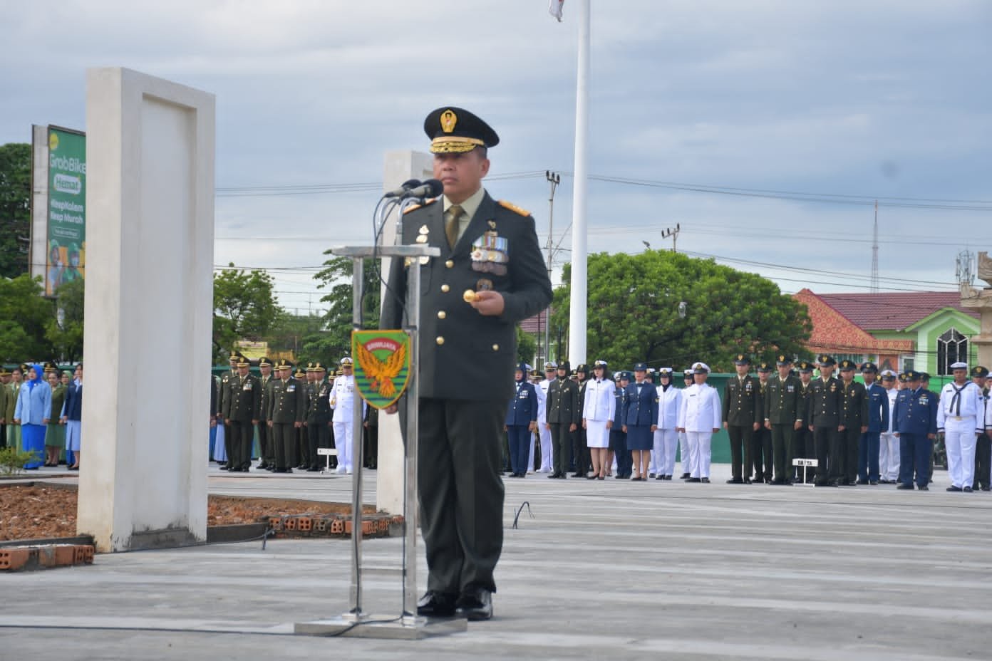 Pangdam II/Swj Pimpin Upacara Ziarah Nasional HUT ke-77 TNI 1 IMG 20221004 WA0015