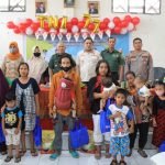 Kecamatan Bukit Kecil Gelar Baksos untuk Anak Stunting dan Syukuran HUT ke-77 TNI