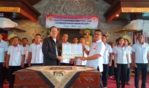 Dewa Gede Alit Mudiarta Dilantik Jadi Ketum KONI Gianyar Masa Bakti 2022-2026