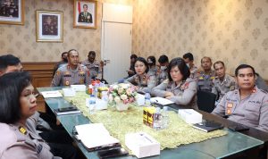 Kapolres Badung Ikuti Taklimat Awal Audit Kinerja Itwasda Polda Bali Tahap II TA. 2022