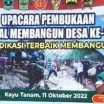 Dansatgas TMMD Ke-115, Letkol Arm Wahyu Hidayat: TMMD Wujudkan Kemanunggalan TNI-Rakyat Pacu Pembangunan