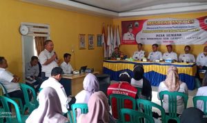 Pemdes Semanak Gelar Musrenbangdes Tahun Anggaran 2023 – 2024 Prioritas Pembangunan