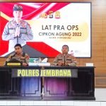 Jelang Presidensi G20, Polres Jembrana Gelar Latihan Pra Ops Cipta Kondisi Agung 2022