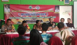 Gelar Musrenbang Penyusunan Anggaran RKPDes Tahun 2023 Pemdes Bakauheni Proritaskan Pembangunan