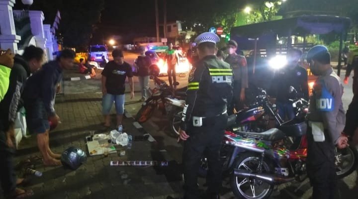 Antisipasi Geng Motor Polres Lebak Polda Banten Melaksanakan Patroli Gabungan 3 IMG 20221016 WA0001