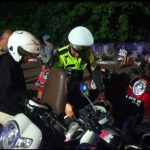 Antisipasi Geng Motor Polres Lebak Polda Banten Melaksanakan Patroli Gabungan