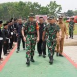 Pangdam II/Sriwijaya Tinjau Lokasi TMMD ke-115