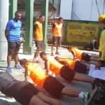 Personil Kodim 1302/Minahasa Mendatangi Stadion Maesa Tondano