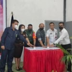Danramil1302-06/Tomohon Hadiri Acara Pencanagan Relawan Bersih Narkoba