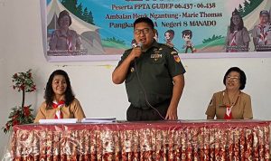 Kapoksahli Kuliahi Bela Negara Siswa SMAN 8 Manado