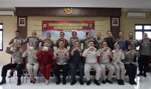 Personil Polres Serang Terima Penyuluhan Kesehatan Penyakit Jantung Untuk Dari Biddokes Polda Banten