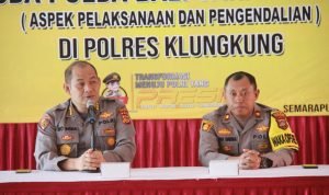 Polres Klungkung Terima Tim Audit Kinerja Itwasda Polda Bali Tahap II T.A 2022