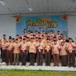 Bupati H Mashuri Buka LT III Kwarcab Pramuka Bungo