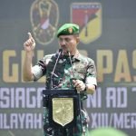 Prajurit Kodam XIII/Merdeka, Gelar Apel Pasukan Kesiap Siagaan TNI AD