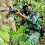 Latihan Pertahanan Pangkalan Lanud Sam Ratulangi di Tasuka Kaweng Kakas