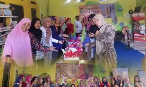 Pemdes Mekarsari Bedah Ilmu Tahapan Tata Rias Wajah Bersama Dinas Perputakaan dan Arsip Kabupaten Tangerang