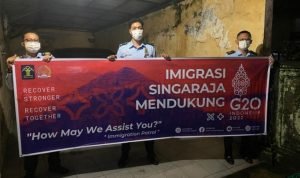Gelar Patroli Pemantauan dan Pengamanan Keimigrasian, Wujud Imigrasi Singaraja Dukung KTT G20