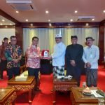 Wakil Bupati Gianyar Terima Kunjungan Bupati Banyuasin Terkait Satu Data