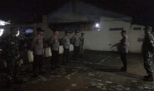 TNI POLRI Dan Sat Pol PP Cipanas Lakukan Patroli Gabungan Cegah Gejahatan Jalanan