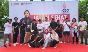 Dukung KTT G20, Komunitas Mahasiswa Bali dan Pemuda Adakan Giat Jalan Santai serta Senam Zumba