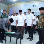 Lantik Pengurus MD Tanjab Barat, H. Mashuri Ajak KAHMI dan Forhati Bersinergi Bangun Daerah
