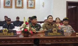 Pasiintedim 1616/Gianyar Hadiri Rapat Paripurna PAW Anggota DPRD Gianyar