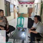 Bhabinmas Polsek Jawilan Bripka Sigit Sambangi Kantor Desa Parakan