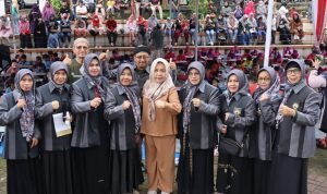 Mewakili Wali kota Pangkalpinang, Sekda Radmida Dawam Menghadiri Festival Mewarnai