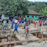 Warga Citikur Gotong – Royong Membangun Masjid Baru