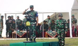 Kepala Staf Korem 131/Santiago Buka Latihan Penanggulangan Bencana Alam