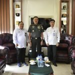 Pangdam XIII/Merdeka, Terima Kunjungan Kepala BPS Provinsi Sulut