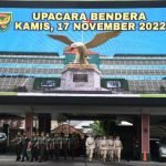 Kodam II/Sriwijaya Gelar Upacara 17-an Bulan November 2022