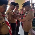 Ketua Kwarcab Bungo Lantik Pengurus Kwartir Pramuka Rantau Pandan