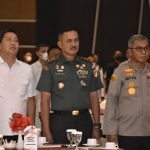 Pangdam XIII/Merdeka Hadiri Rakorev Hasil Pembangunan Se-Prov Sulut