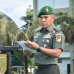 Kasdam XIII/Merdeka mengapresisasi kepada prajurit TNI AD dalam pengamanan KTT G-20