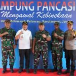 Kunjungi Kampung Pancasila, Pangdam II/Swj: Keharmonisan dan Kerukunan Hidup Bermasyarakat Harus Selalu Dijaga
