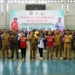 Festival Olahraga Tradisional, Tarik Tambang dan Lomba Bilun Meriahkan HUT Korpri ke 51