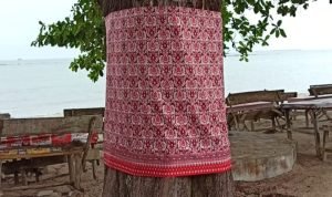 Baru Dipasang Sepekan, Kain Cual di Pantai Pasir Padi Hilang, Ini Sikap Dinas Pariwisata