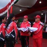 Pekan Olahraga  Provinsi Sulut, Dimeriahkan Atraksi Terjun Payung