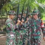Tingkatkan kemampuan prajurit, Korem 131/Santiago gelar latihan menembak