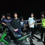 Beri Rasa Aman di Malam Hari, Sat Samapta Polres Tebo Gelar Patroli Malam